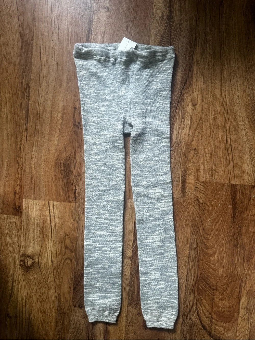Anthropologie Womens Heather Gray Knit Leggings - NWT